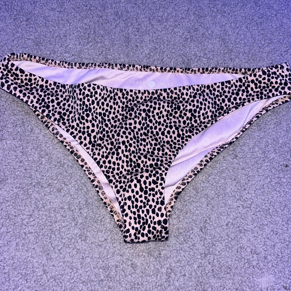 cheetah bikini bottom